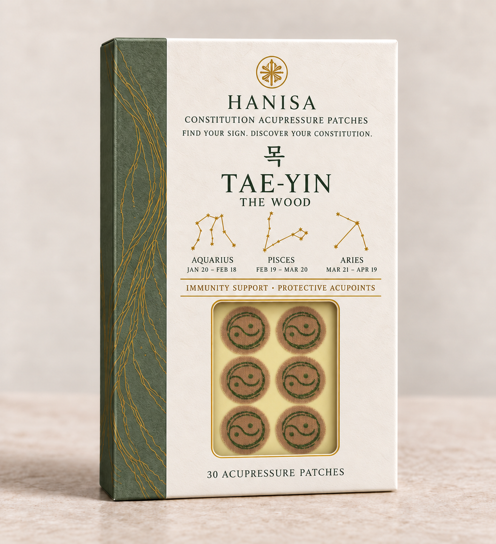 TAE-YIN · The Wood — Constitutional Acupressure Patches