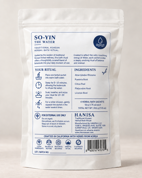 SO-YIN · The Water — Traditional Korean Herbal Bath Ritual